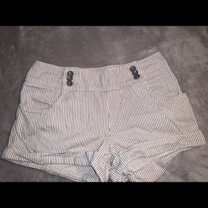 High waisted shorts